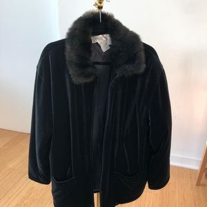 Green Velvet Jacket